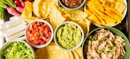 Chicken Taco Dinner Board