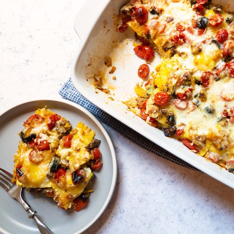 Photo de Lasagne de raviolis aux légumes d'été par WW