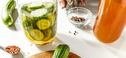 Cornichons sucrés et piquants