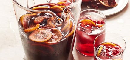 Red wine sangria