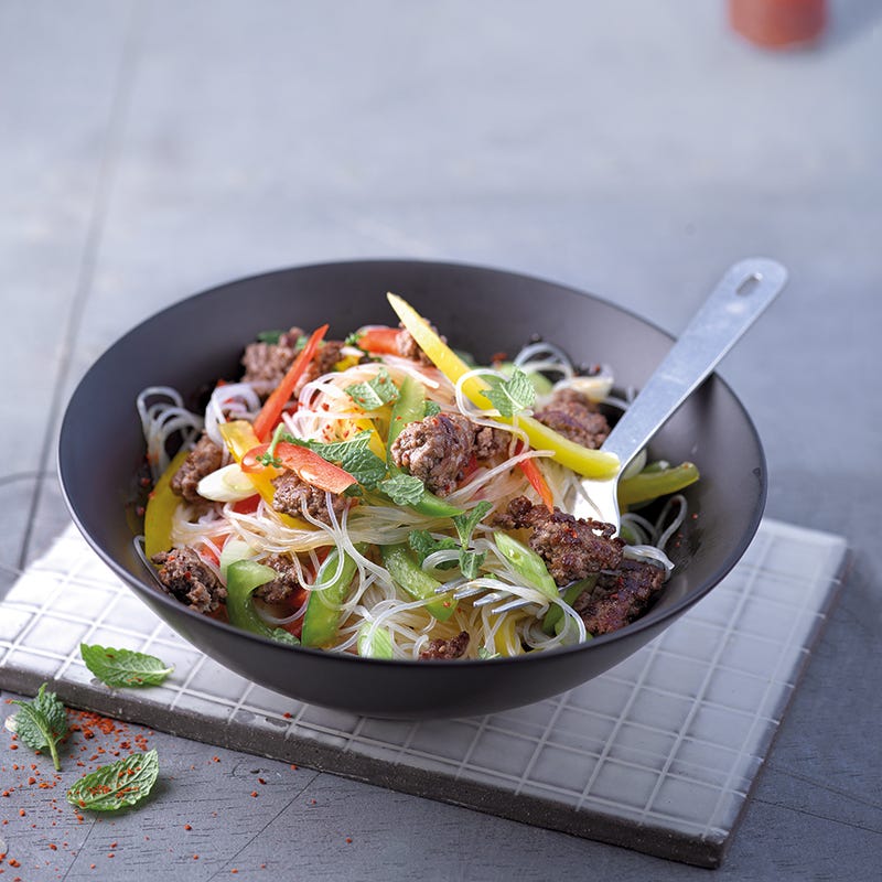 Foto van Glasnoedelsalade met limoendressing door WW