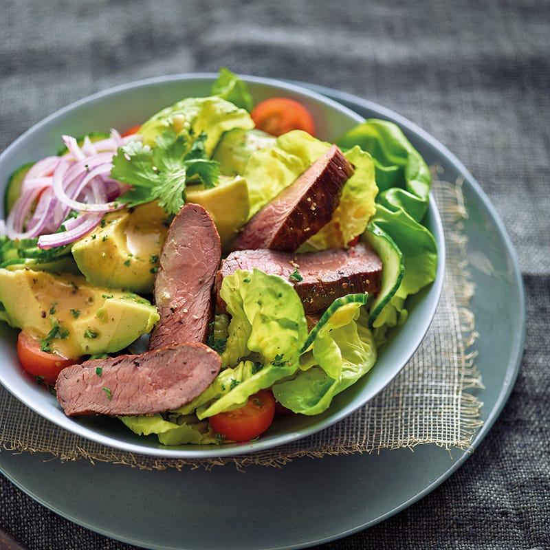 Foto van Biefstuksalade met avocado door WW