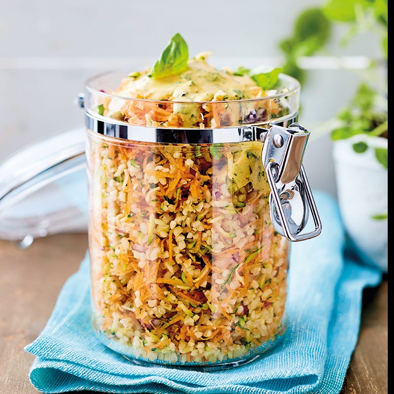 Foto van Oriëntaalse bulgursalade met curry door WW