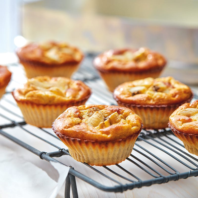 Foto van Pannenkoekmuffins met banaan door WW