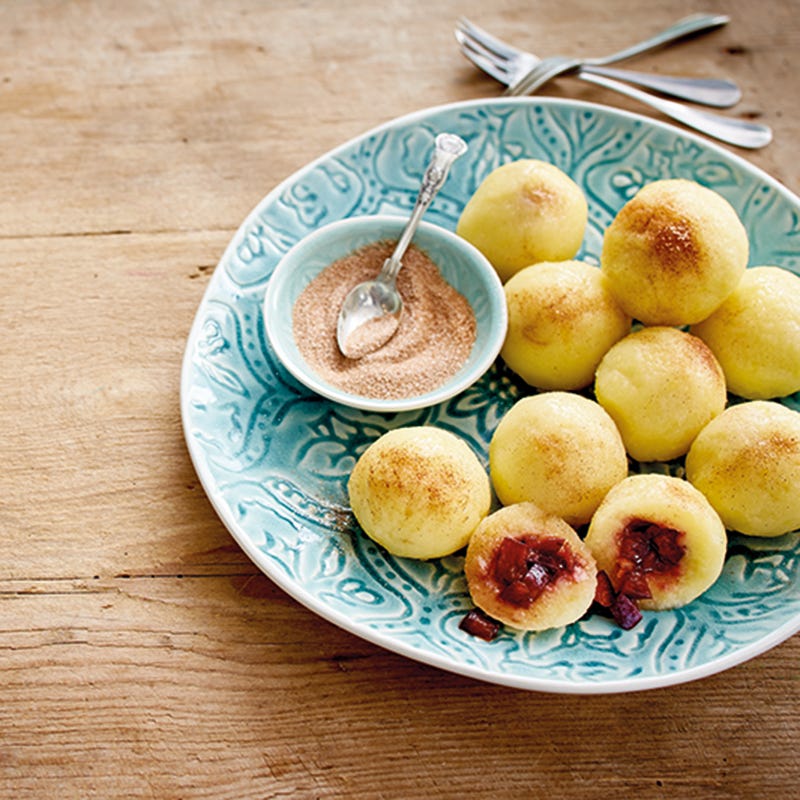 Foto van Pruimenbollen met kaneelsuiker door WW