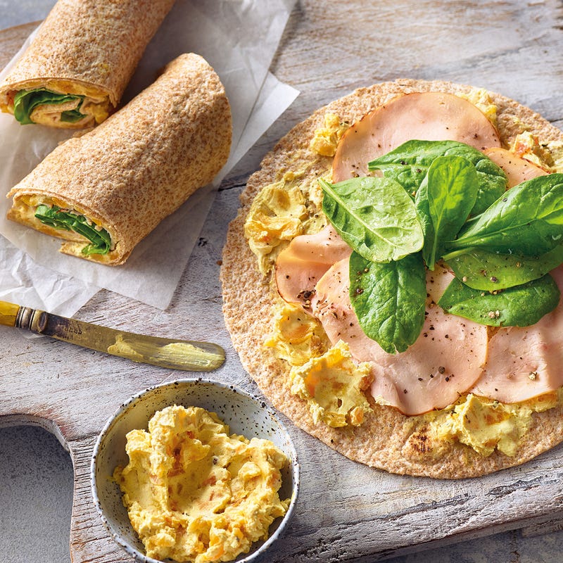 Frühstückswrap Indian-Style