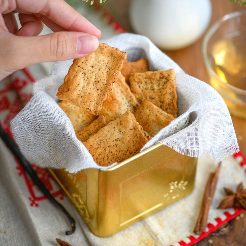 Petits biscuits à la vanille et aux épices