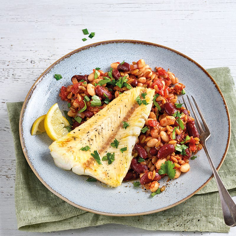 Foto van Chili met spelt en snoekbaars door WW