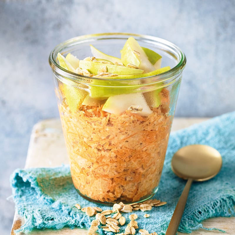 Karotte-Mango Overnight Oats