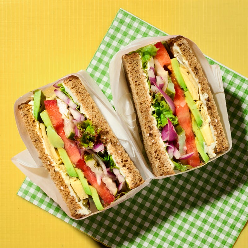 Photo of Loaded veggie sandwich by WW