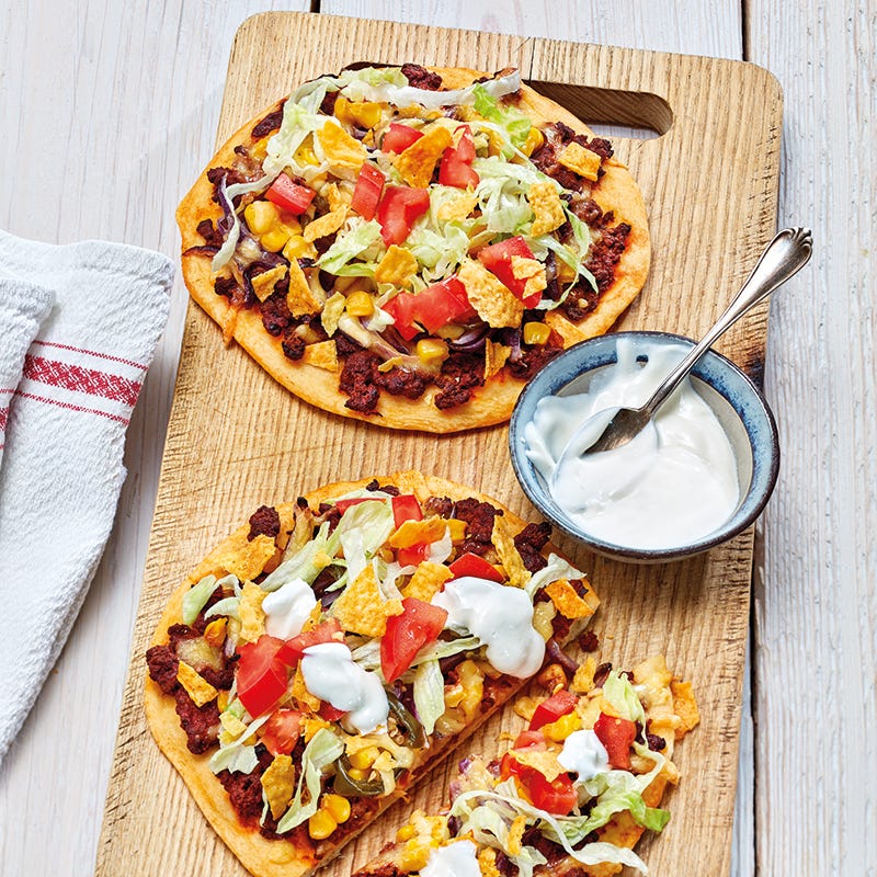 Foto van Tacopizza op Mexicaanse wijze door WW