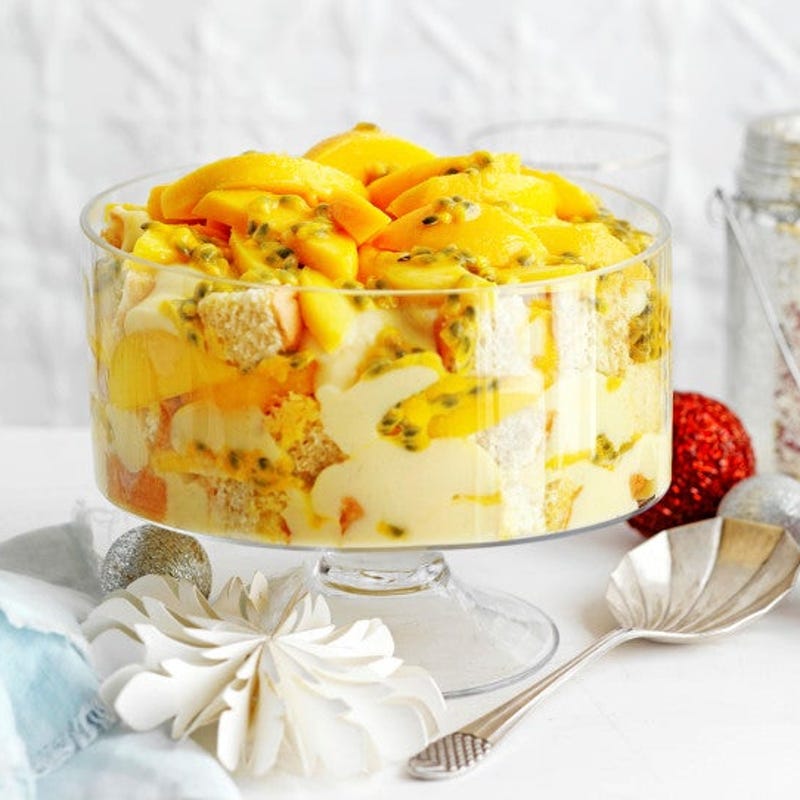 Foto van Mango-passievruchttriffle door WW