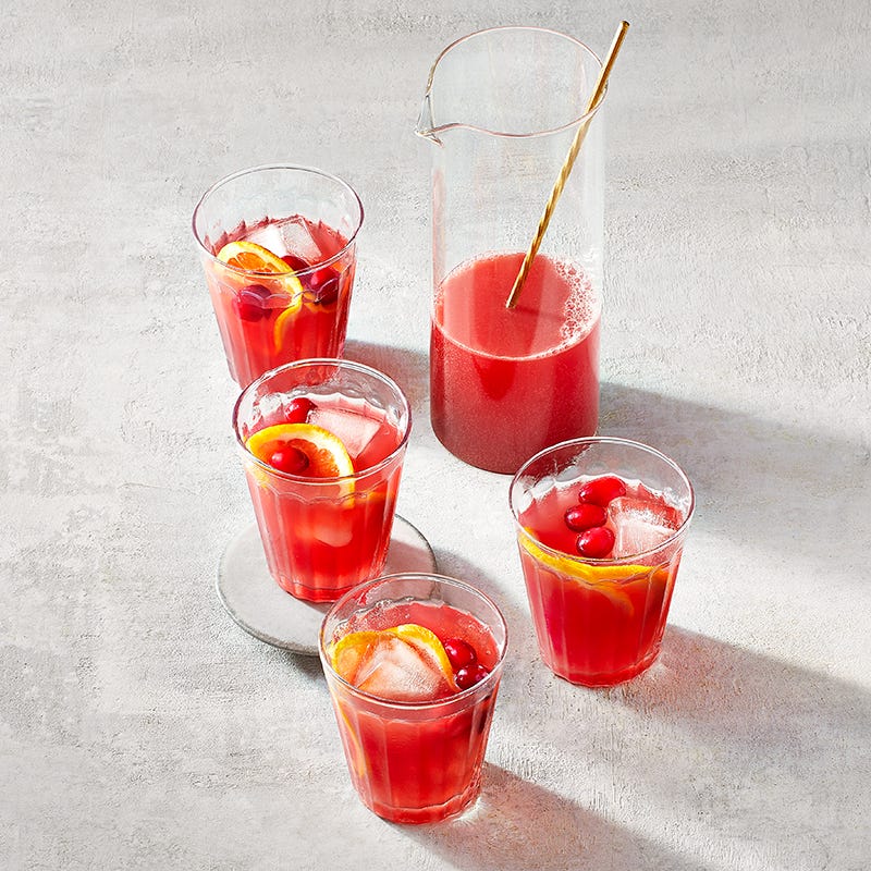 Photo of Citrus-cranberry mocktail by WW
