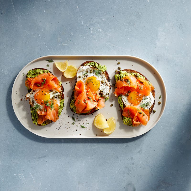 Photo of Smoked salmon & egg avocado toast by WW