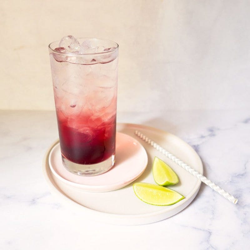 Photo of Cranberry-Lime Mocktail by WW