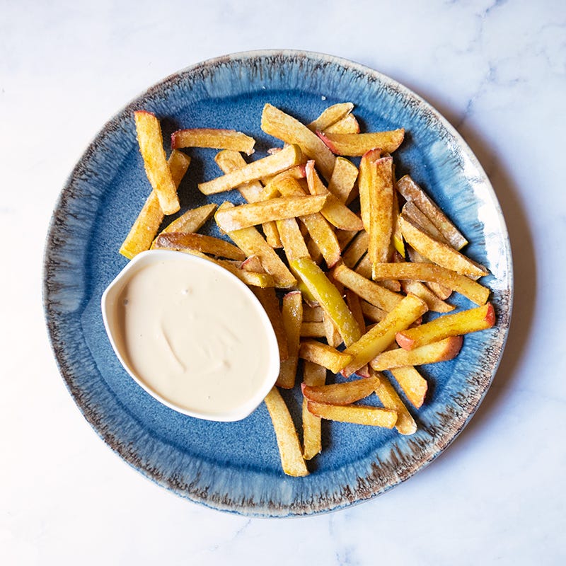 Photo of Baked Apple Fries with Caramel Dip by WW