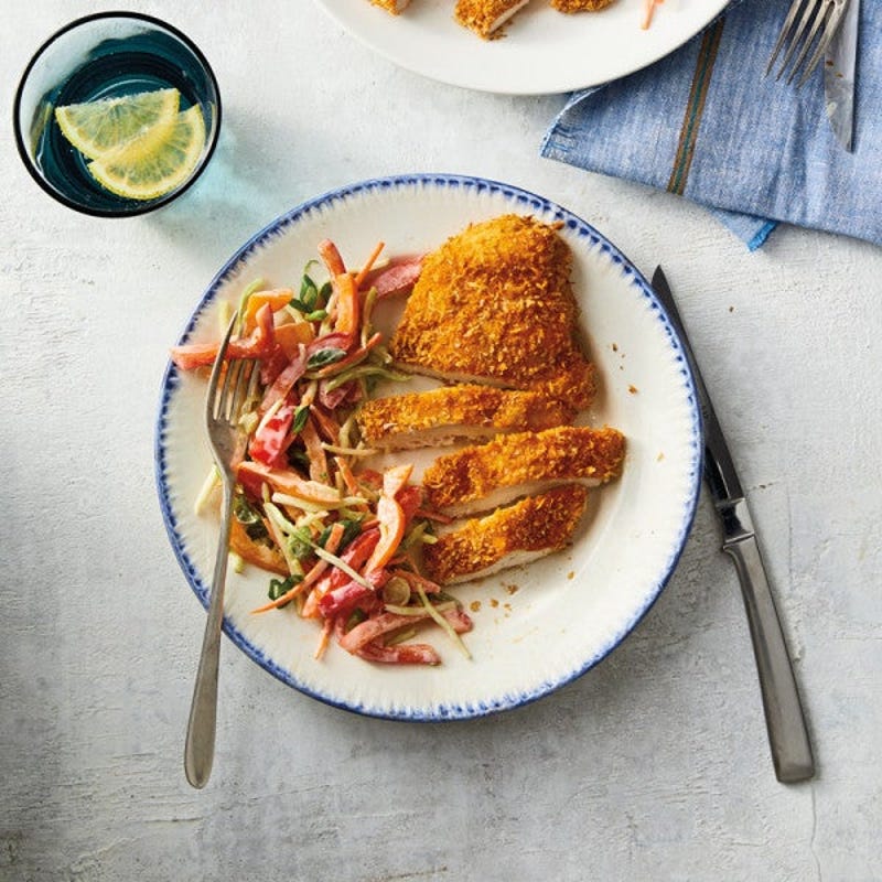 Photo de Poulet pané facile à la manière « Shake & Bake » par WW