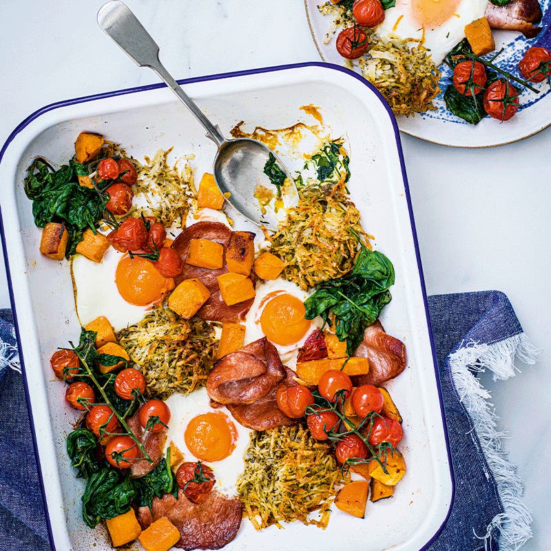 Breakfast tray bake