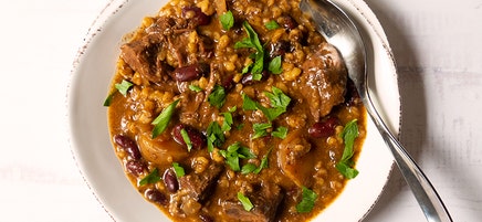 Slow Cooker Cholent