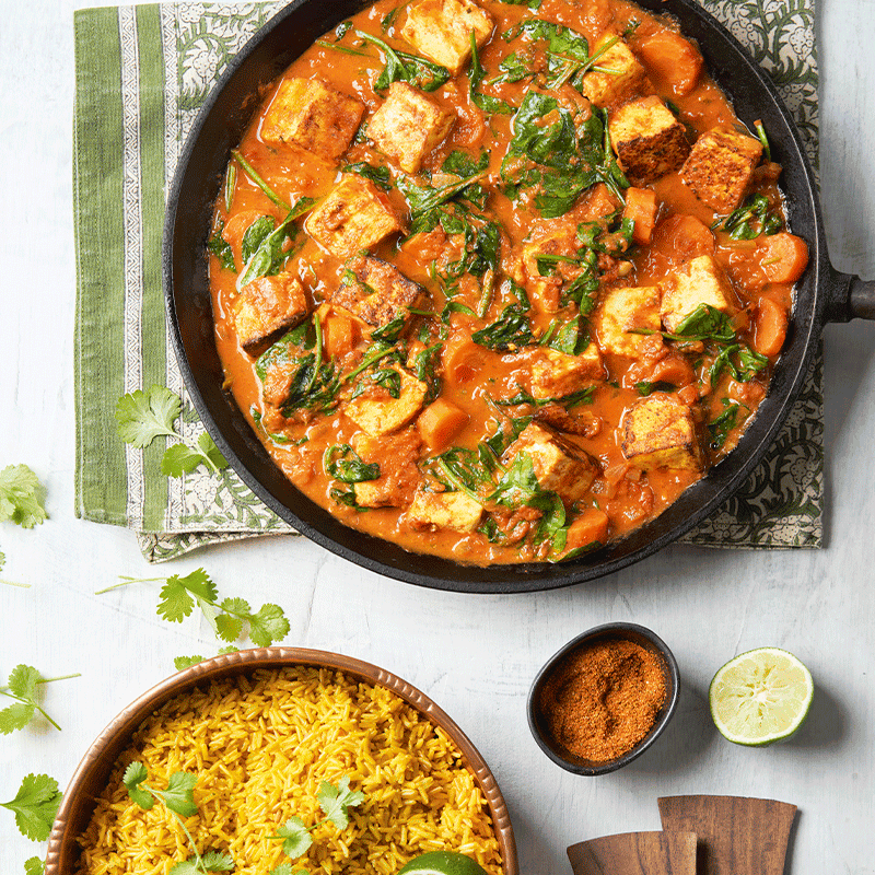 Palak paneer