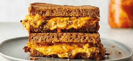 Kimchi grilled cheese