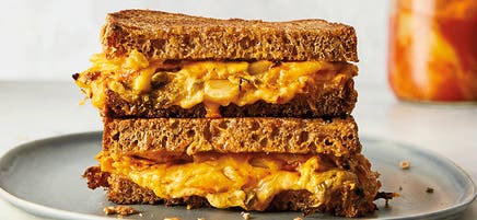 Kimchi grilled cheese