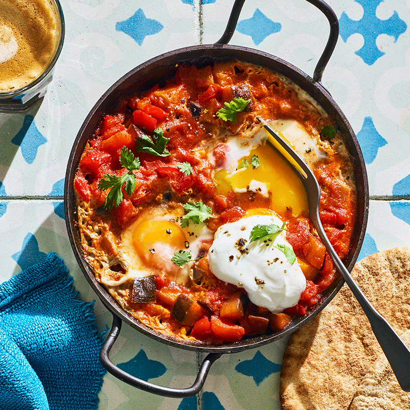 Quick shakshuka
