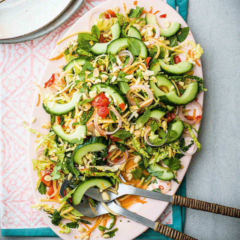 Thai vegetable salad