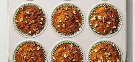 Muffins à la tarte à la citrouille par Daphne Oz