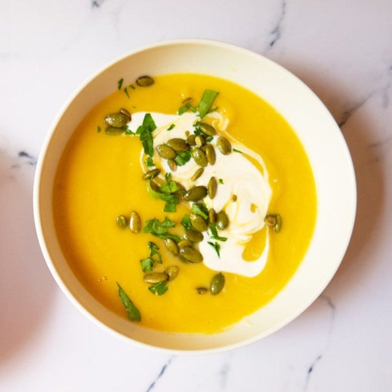 Photo de Soupe crémeuse aux pommes et panais par WW