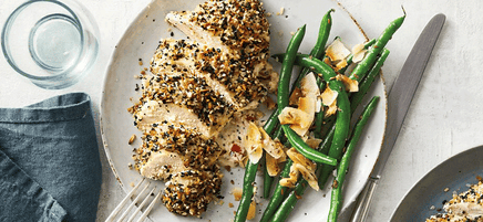 Everything chicken with cream cheese
