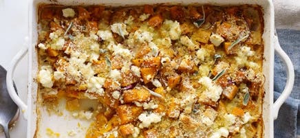 Gratin de courge musquée facile à préparer