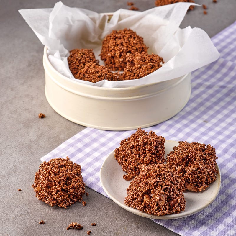 Bouchées au chocolat et au riz soufflé