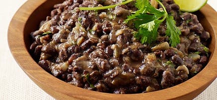 Chipotle Black Beans with Orange and Lime