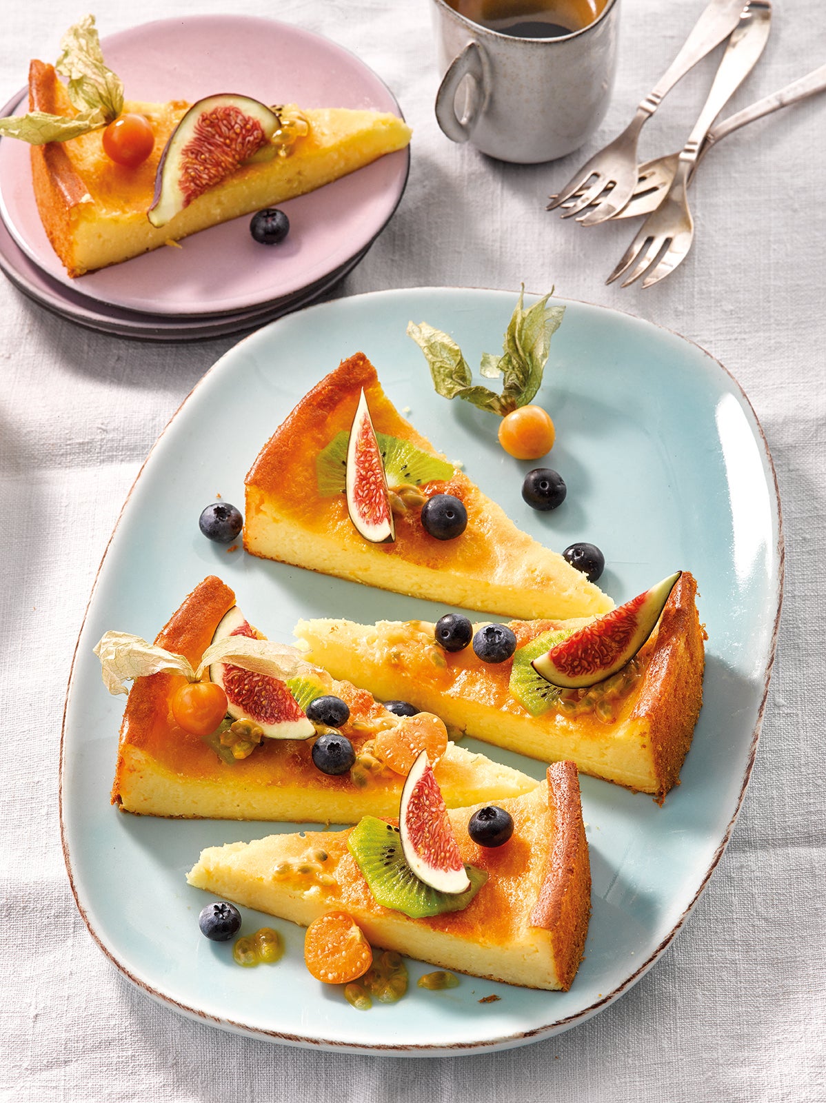 Käsekuchen ohne Boden Rezept | WW Deutschland Käsekuchen ohne Boden Rezept | WW Deutschland