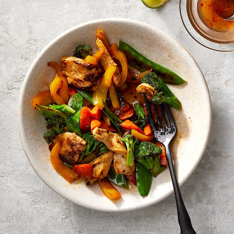 Photo of Sweet Thai Chili Chicken Stir-Fry by WW