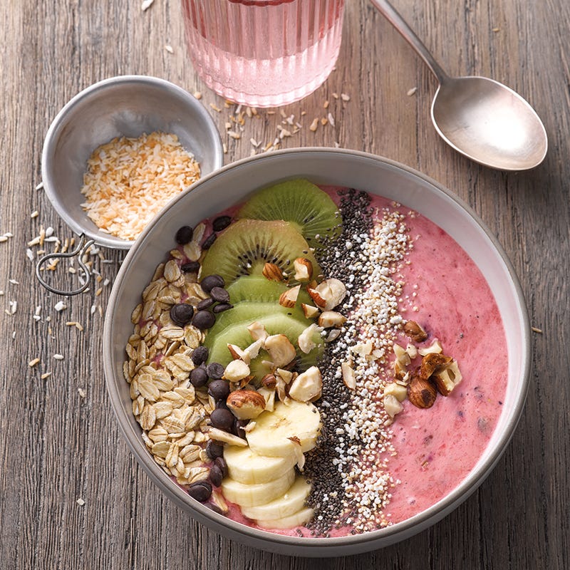 Foto van Kleurrijke smoothiebowl door WW