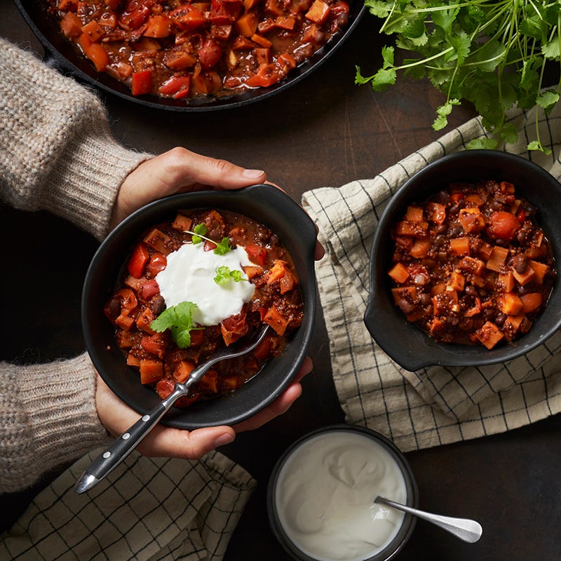 ViktVäktarna - Quinoachili med sötpotatis