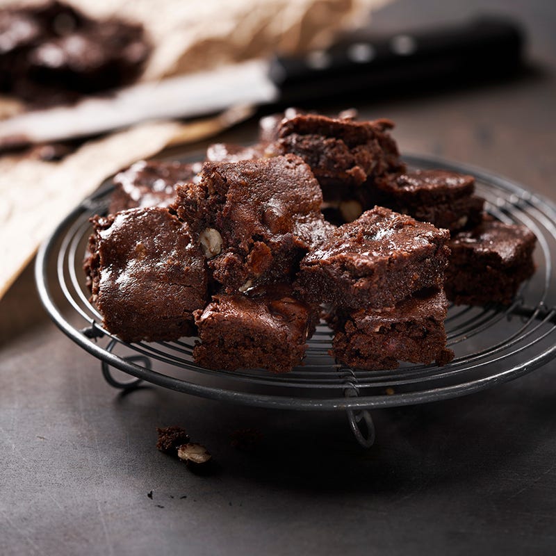 ViktVäktarna - Fudgebrownies med hasselnötter