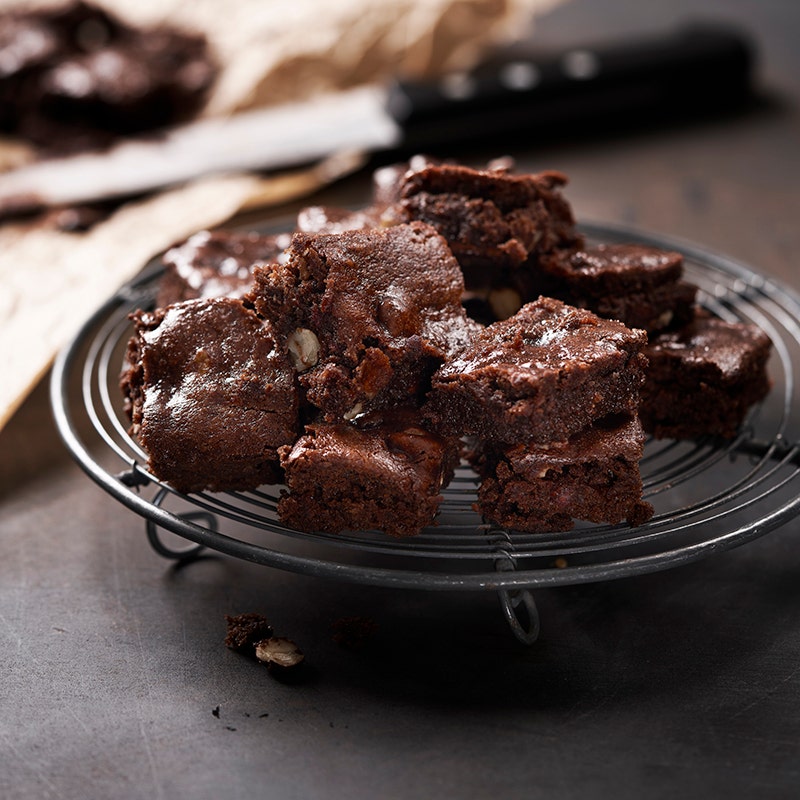 ViktVäktarna - Fudgebrownies med hasselnötter