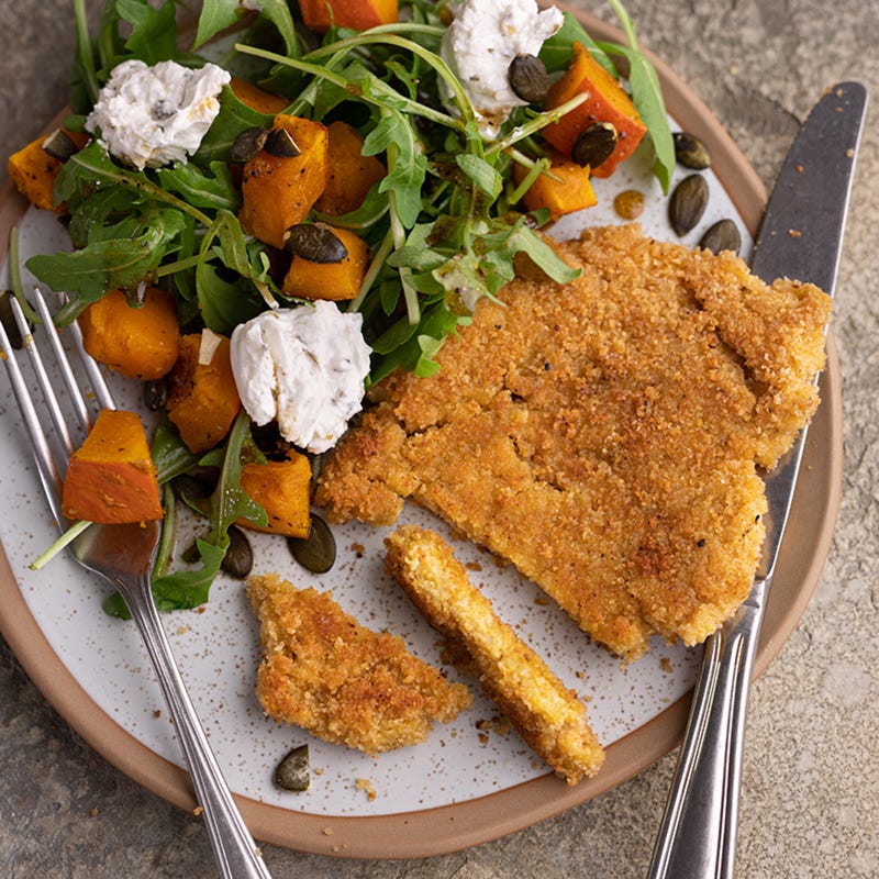 Haferflockenschnitzel