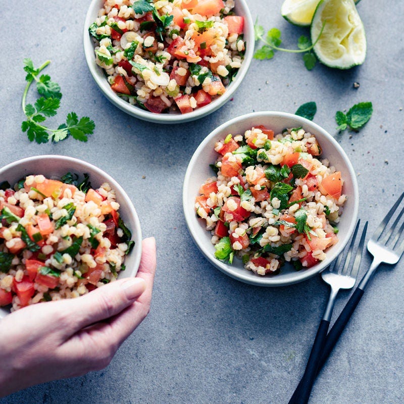 Taboulé à l'orge perlé