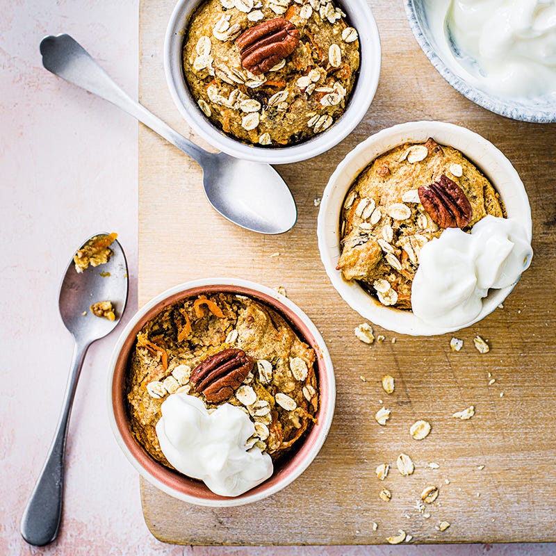 ViktVäktarna - Baked oats med smak av morotskaka