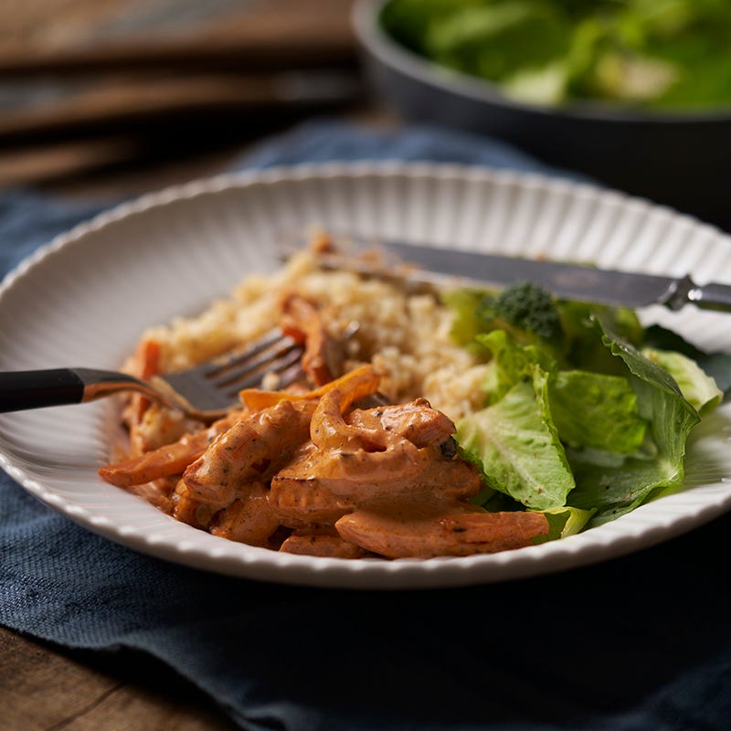 ViktVäktarna - Korvgryta med tomatpesto