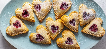 Fresh Raspberry Hand Pies