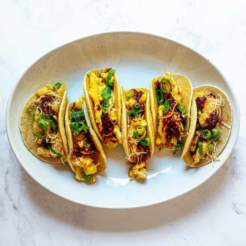 Photo of Easy pancake breakfast tacos by WW