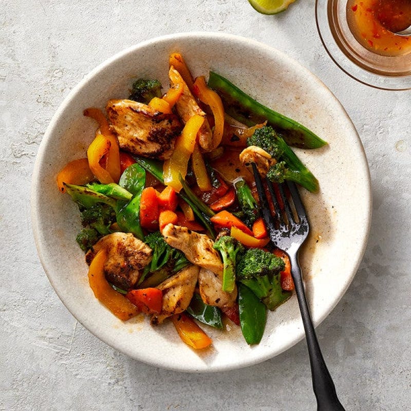 Photo de Sauté de poulet au chili doux thaïlandais par WW