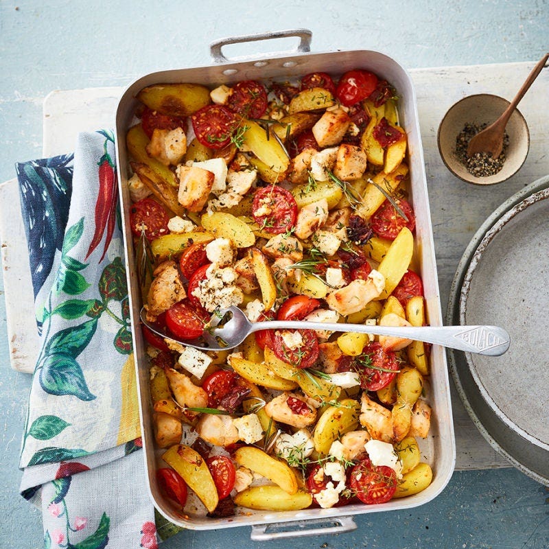 Kartoffel-Gemüse-Blech