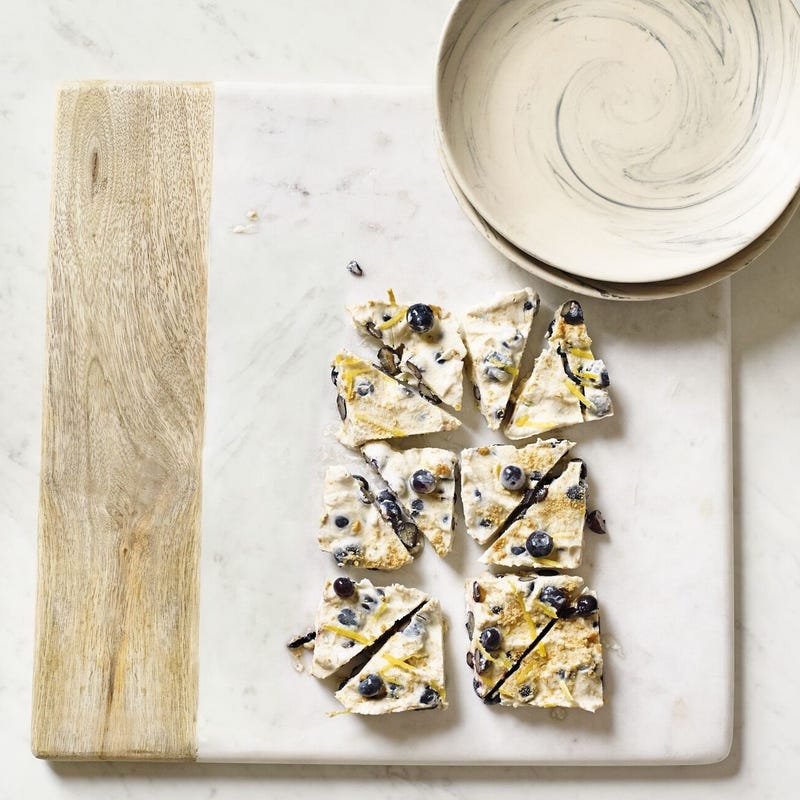 Foto van Cheesecake-yoghurtsnack met bosbessen door WW