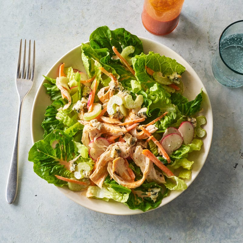 Photo of Easy Buffalo chicken salad by WW